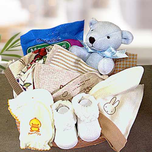 Welcome Baby Basket-Best Baby Gifts