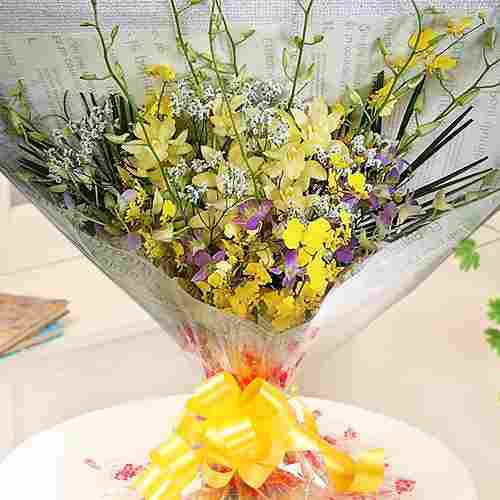 Mixed Orchid Bouquet-Best Flowers To Send For Get Well