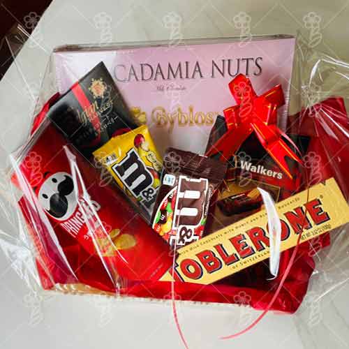 Snack Hamper-Send Birthday Candy Basket