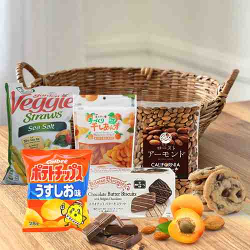 Healthy Alternative Snacks-Food Baskets To Send For Christmas