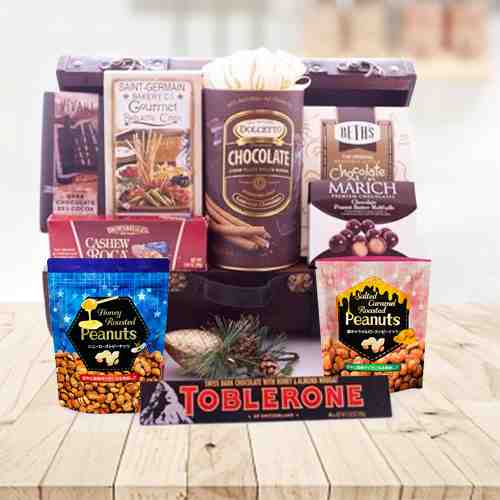 Choco Day-Send Dark Chocolate Gift Basket To Japan