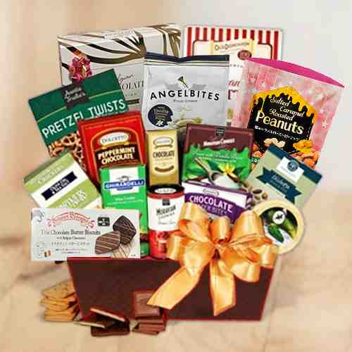 Bounty Gift Basket-Food Gifts Delivered For Christmas