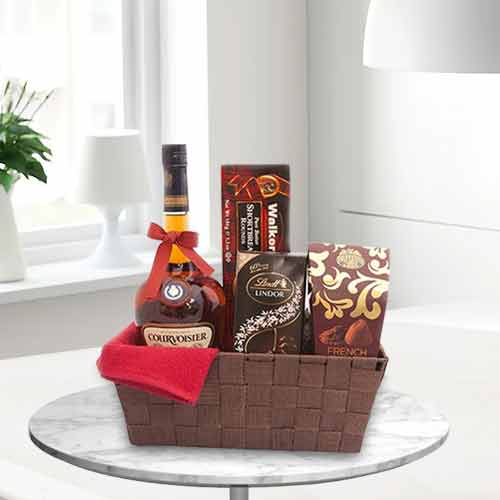 Stylish Gift Hamper-Alcohol Gift Basket Delivery Japan