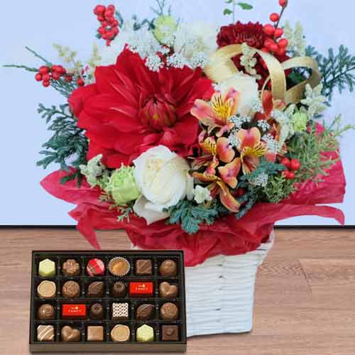 - Send Chocolate Flower Arrangements