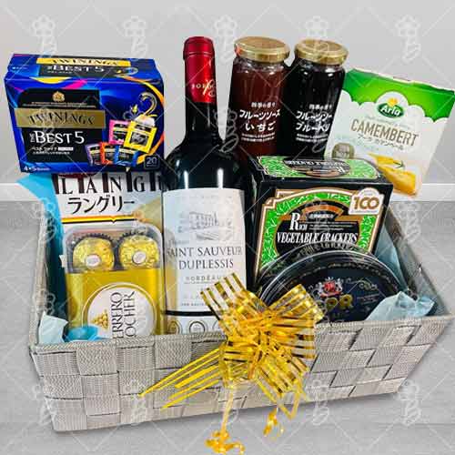 Gourmet Wine Hamper-Hamper Food Delivery