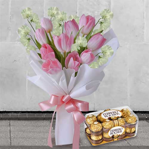 Valentine’s Day Flowers And Chocolates Delivery