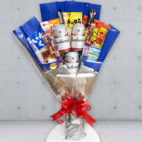 Beer And Snacks Bouquet