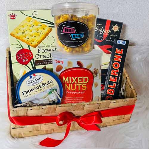 Sweet and Snacks Hamper-Presents For Elderly Parents