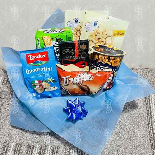 Sweet And Savoury Hamper-Christmas Present Ideas For Best Friend