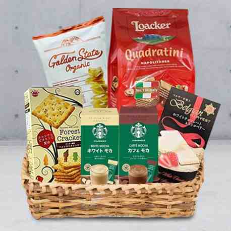 Cookie and Cracker Coffee Hamper