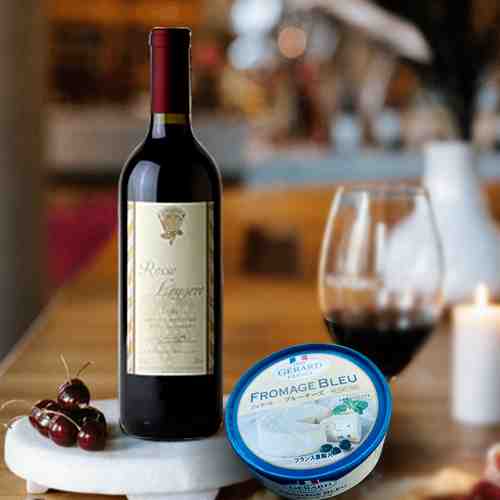 One Red wine with Cheese-Cheese & Wine Gifts