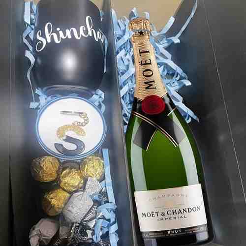 Moet Chandon Chocolate and Tumbler