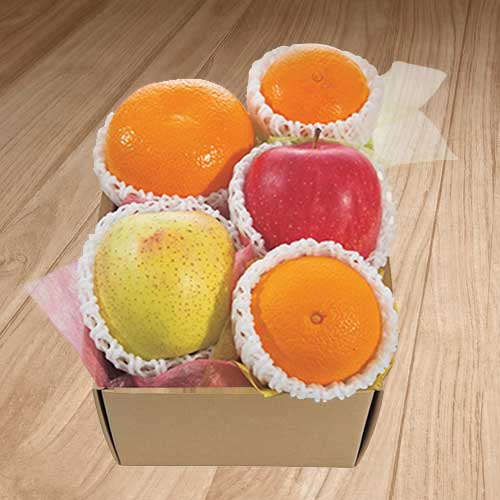 Fresh Assorted Fruit Basket