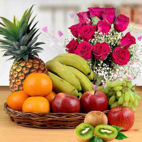 - Fruit Basket For Anniversary