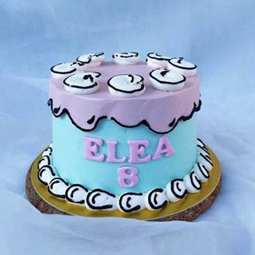 Comic Theme Cake-Send Cakes for Lilitle One