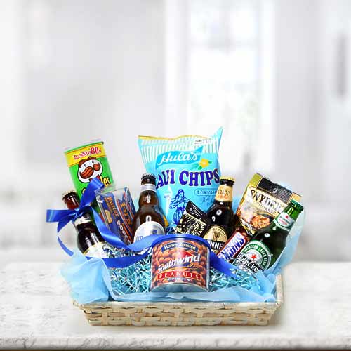 - Birthday Beer Basket For Dad