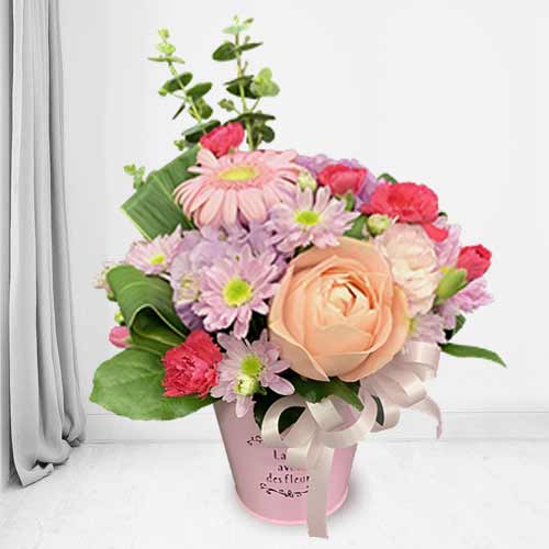 Pastel Bloom Arrangement-Fresh Floral Arrangements