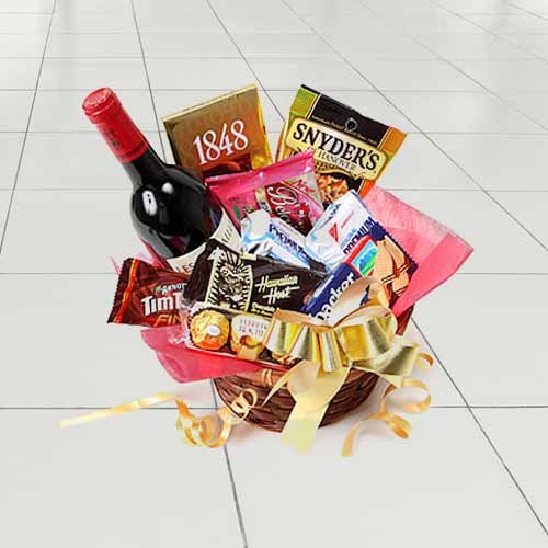 Wine And Gourmet Gift Baskets