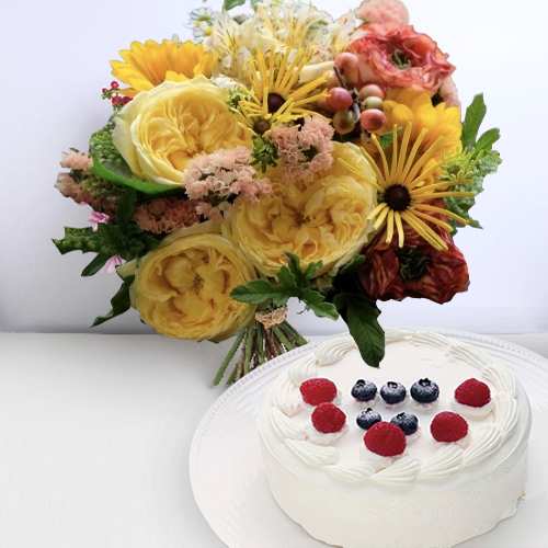 Order Flowers And Cake From Abroad