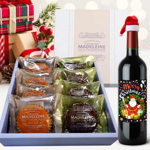- Christmas Wine And Sweet Treats