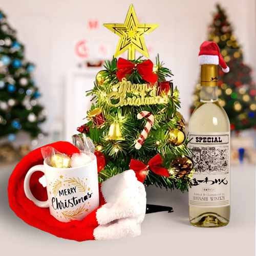 - Send White Wine And Christmas Hamper For Her
