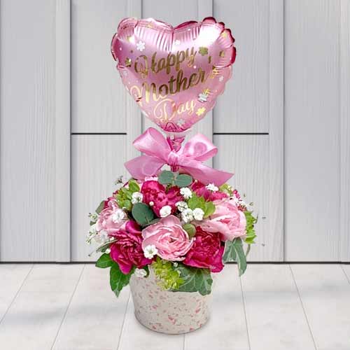 Balloon With Flowers Delivery