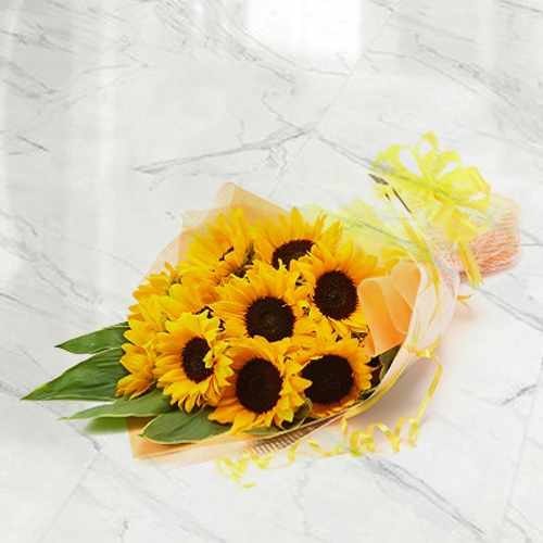 10 Sunflower Bouquet