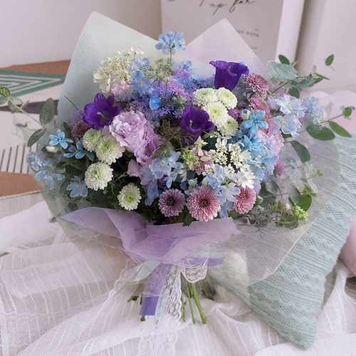 - Aged Day Flower Bouquet For Elderly Parents