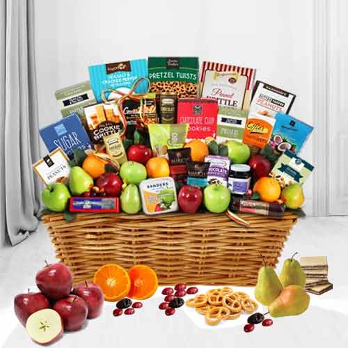 Fruit And Gourmet-Feel Better Basket Delivery