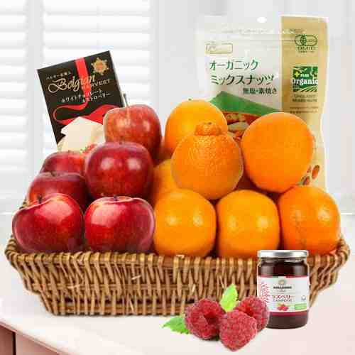 Sweet Fruits Of Variation-Condolence Gift Basket Delivery