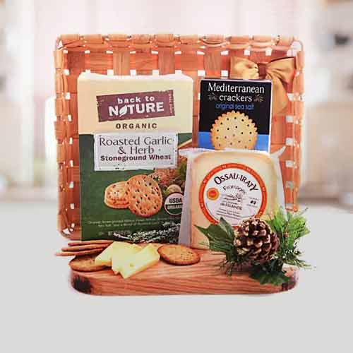 Snack Gift Basket-Congratulations Gifts To Send Japan
