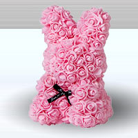 Pink Rabbit (Artificial Flower W15　D15cm　H30cm)