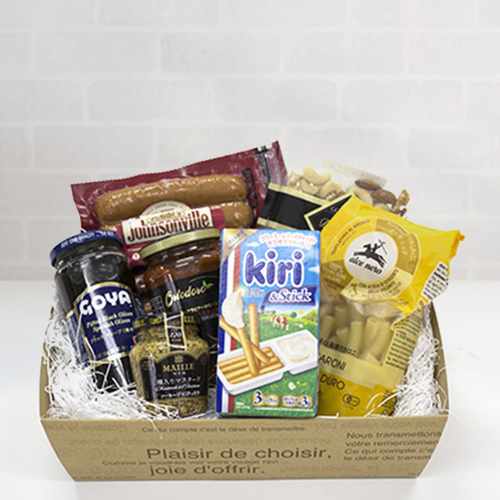 Delicious Gourmet Basket-Graduation Gift For Son