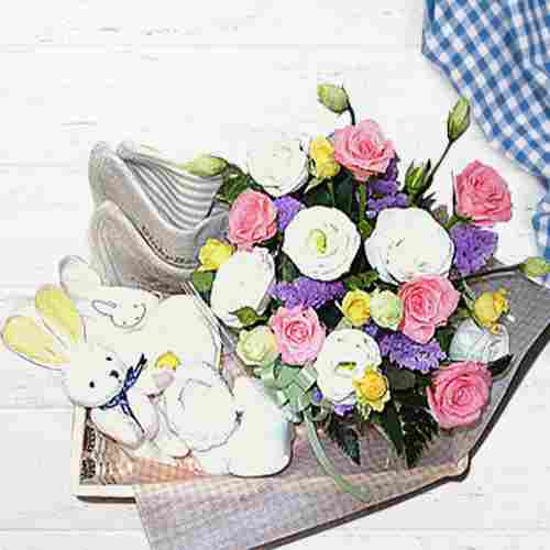 Pretty Baby Basket-Best Presents For New Moms