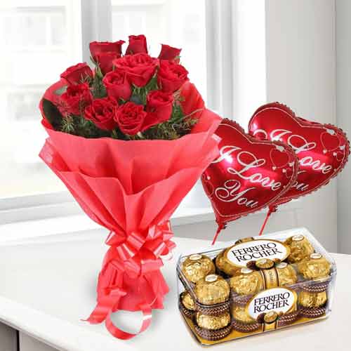 Pamper With Hamper-Send Birthday Flowers And Chocolate