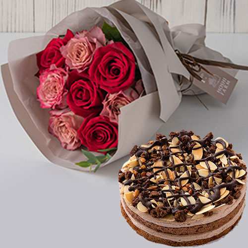 - Happy Birthday Flowers And Cake