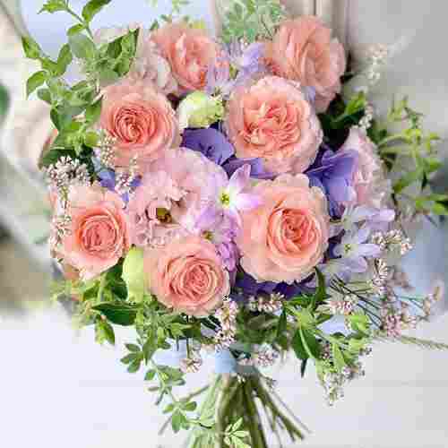 Fresh And Vibrant Pink Flower Bouquets