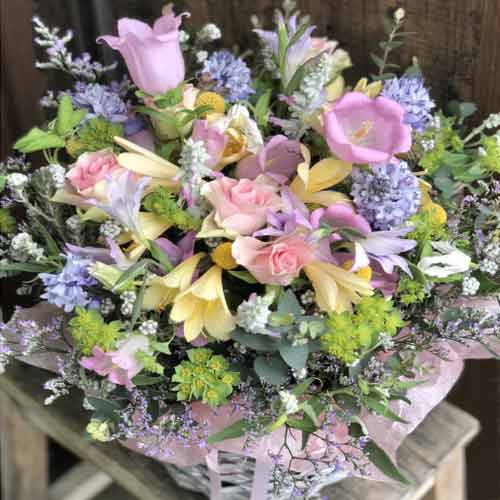 Cut Flower Arrangement-Birthday Flowers For Husband