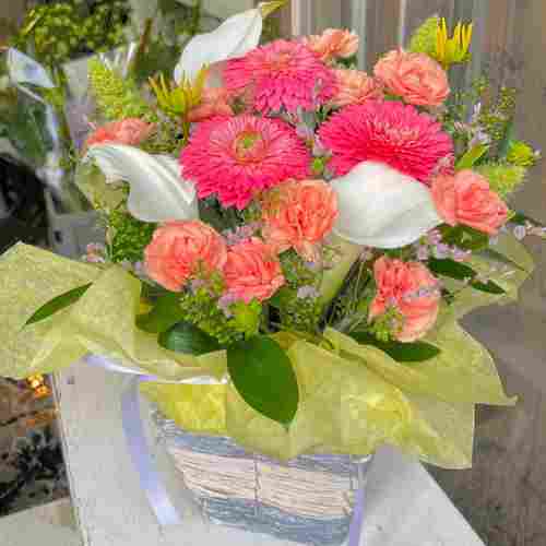 Allure With Flowers-Birthday Flower Bouquet Delivery