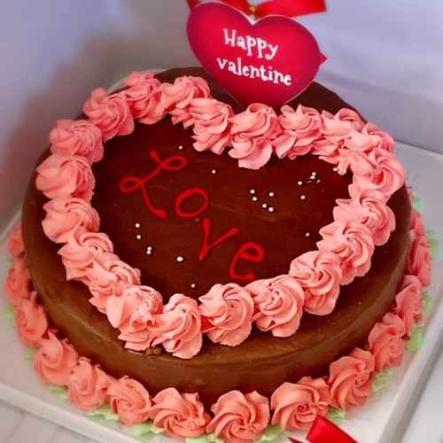 Love Cake-Happy Birthday Cakes For Wife