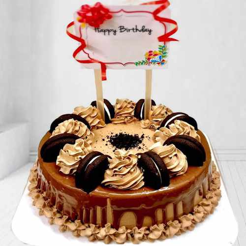 Happy Birthday Orio Cake-Birthday Cake Gift Delivery