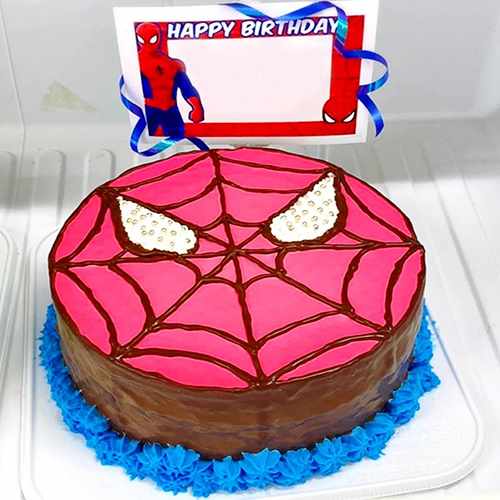 - Spyderman Cake Delivery