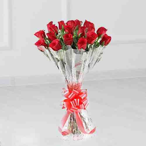 Mothers Day Red Soap Roses Bouquet-happy Birthday Champagne 