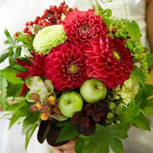 - Fruit Flower Bouquet Delivery