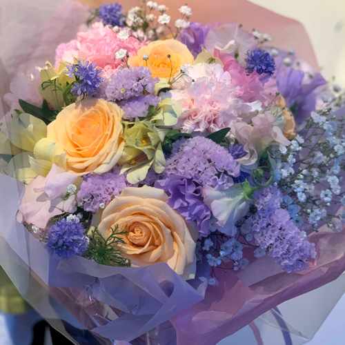 Soft Blush-Flower Delivery 60th Birthday