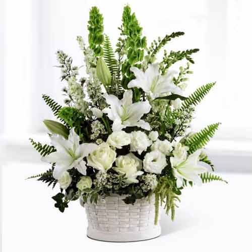 Serene Comfort Floral Arrangement
