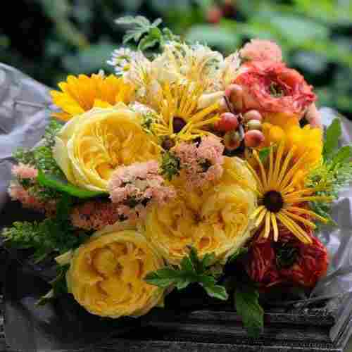 - Congratulatory Flower Basket