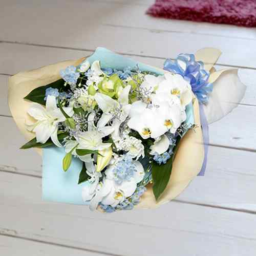 White Funeral Bouquets-Anniversary Flowers For Parents