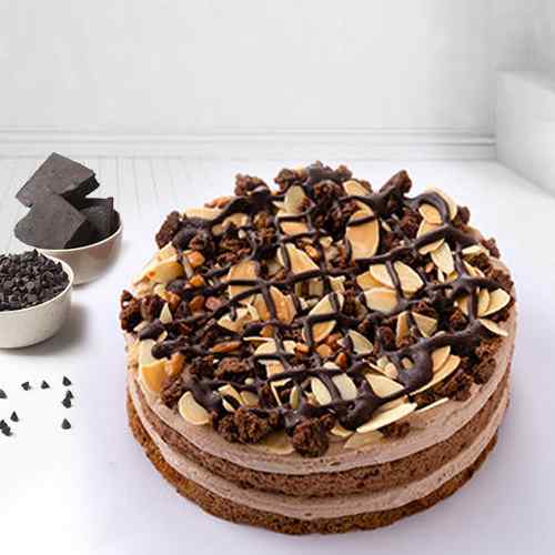 Belgium Chocolate Cake-Send A Birthday Cake