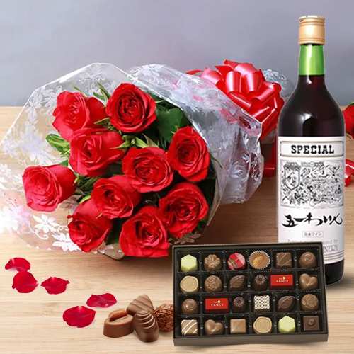 Valentine’s Day Rose Hampers Delivery